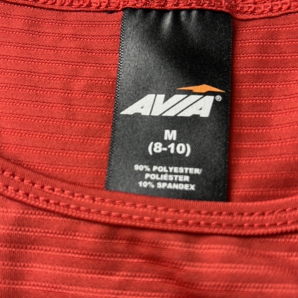 Avia Commuter Tank NWT Orange Size Medium Workout Summer New - Picture 5 of 10